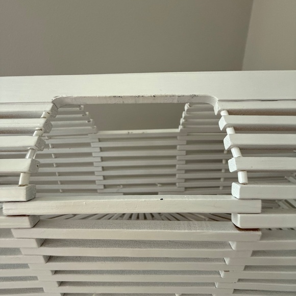 Bamboo Ark Bag in White - Picture 4 of 10